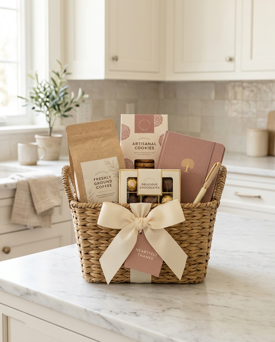 Coffee & Little Plans — gift basket by Samantha's Gift Baskets